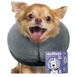 Loflaze Soft Inflatable Dog Cone Collar